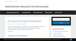 Desktop Screenshot of kreditkarten-in.de